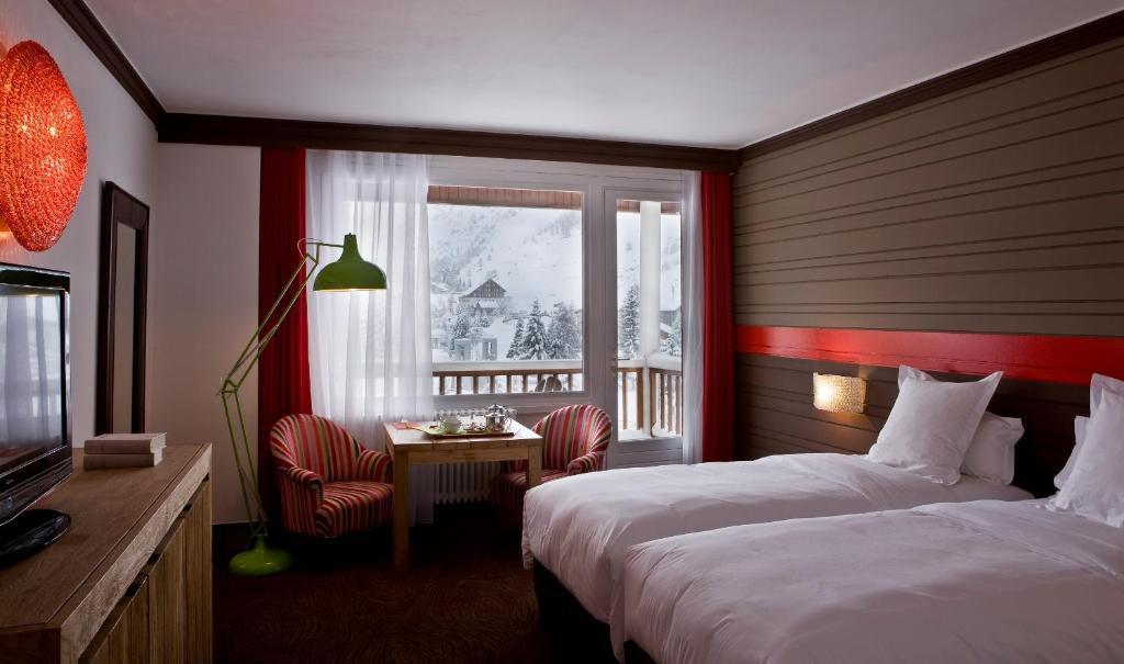 Val-dʼIsère Hotel Ormelune חדר תמונה